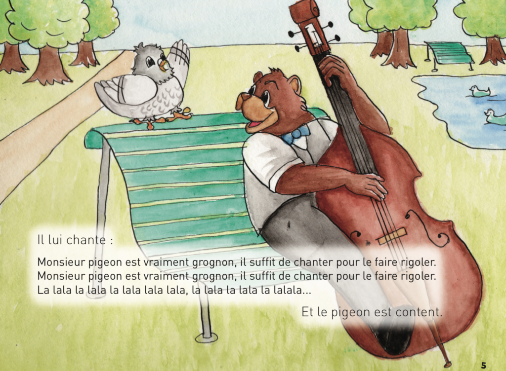 Spectacle Musical Jeune Public, extrait chanson