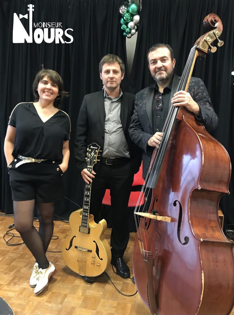 Chansons Swing et Jazz Manouche Monsieur Nours Trio guitare et claquettes